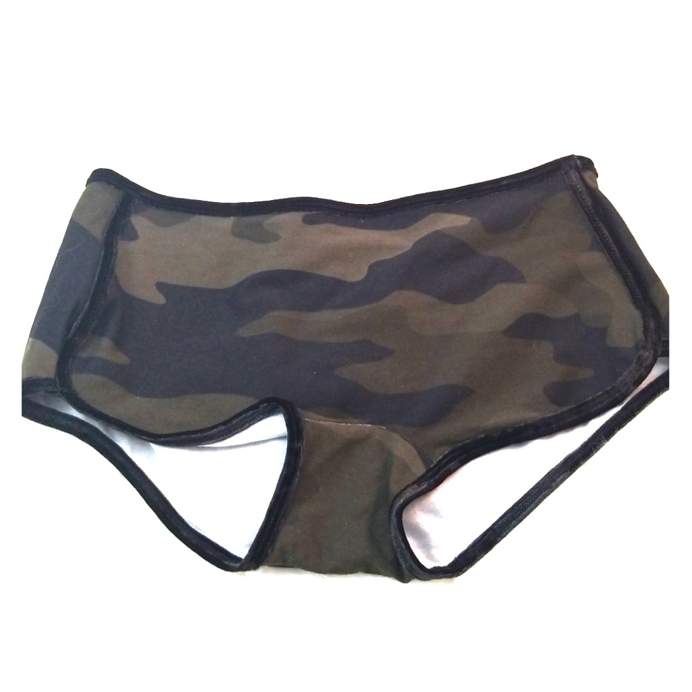 Victoria's Secret  *Pink* Camo Boyshort/Boxer NWT